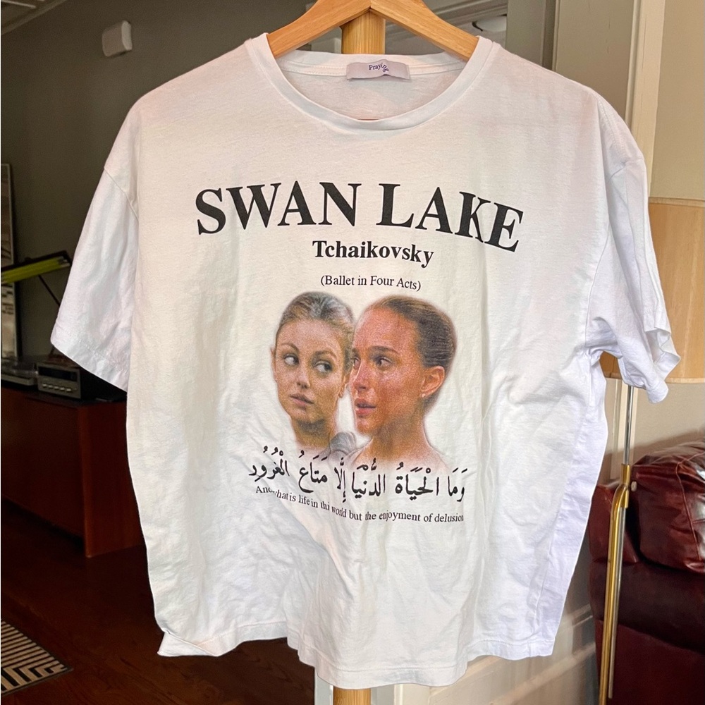 Praying Shirt - Black Swan - Size Medium